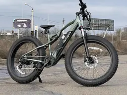 Електровелосипед Фетбайк ReAspire BAFANG 26 дюймів (750W, 48V, 16Ah) Зелений - мініатюра 2