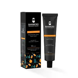 Парфумований новорічний крем для рук Tobacco & Patchouli Barbers 50 мл