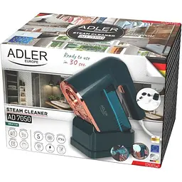 Пароочисник Adler AD 7050 ручний / 1200 Вт / 120 мл / IPX4 / зелений - мініатюра 9