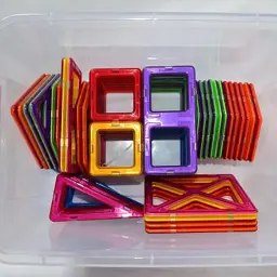 Конструктор Магнікон 198 деталей Plastic box (MK-198) - мініатюра 3