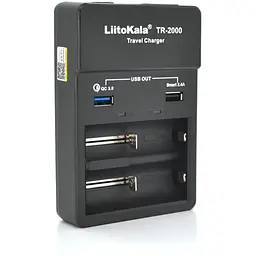 ЗУ універсальне Liitokala Lii TR-2000 + USB1-QC 3.0, USB2-5V 2.4A