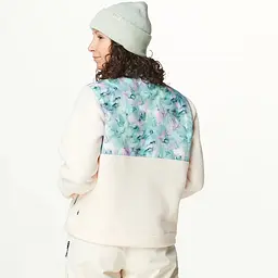 Куртка флісова Picture Organic Zelkova Printed Women L Світло-рожевий - мініатюра 2