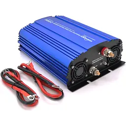 Інвертор напруги Tommatech MS-2500, 12V/220V, 2500W з апроксимованою синусоїдою, 2Shuko, USB, 2x клемні дроти, 10 запобіжників, Q2 - мініатюра 2