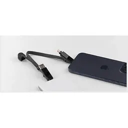 Кабель Rolling Square inCharge XL 30 см чорний (XLS01R) - мініатюра 5