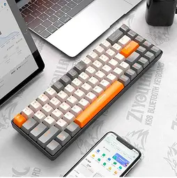 Бездротова клавіатура ZIYOULANG K68 | 2.4G, Bluetooth | 68 клавіш - мініатюра 2
