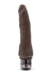 Вібратор Dr. Skin Cock Vibe 7", 21 см (коричневий) - мініатюра 4