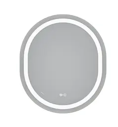 Дзеркало Mixxus Premium ELLIPSE MV05-80x70-REVERSE (LED Touch, Anti-fog (3-6,5kK)) (MP6643) - мініатюра 3