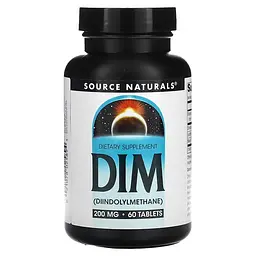 ДІМ (DIM) DIM 200 mg 60 таблеток Source Naturals vit0006058