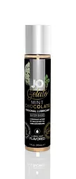 Оральний лубрикант JO System Gelato Mint Chocolate Lubricant - зі смаком м'ятного шоколаду, 30 мл - мініатюра 2