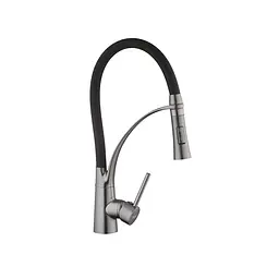 Змішувач для кухні Kroner KRP Ersel - GRP03393BLK Графіт - мініатюра 4