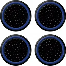 Накладки на стіки Thumb Grips 4-pack для PS4/PS5/Xbox Black Dark Blue [140814]