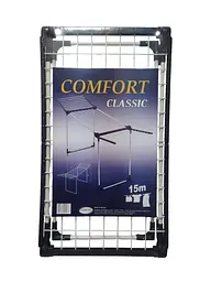 Сушарка для білизни Comfort Classic для підлоги 15 м біло-синя (L15WB) - мініатюра 3