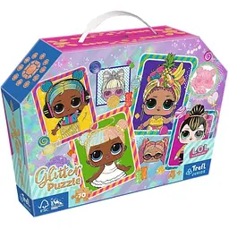 Пазли Trefl Glitter Барвисті ляльки 53016 (5900511530162)