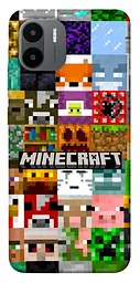 Чохол Demsky Minecraft collage для Xiaomi Redmi A1+ / A2+