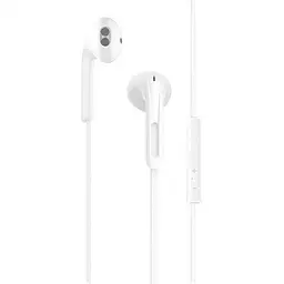 Дротові навушники Hoco M39 Rhyme with mic, 3.5mm, 1.2m, white - мініатюра 2