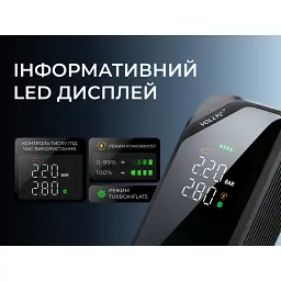 Велосипедний насос Flextail Vollyc Evo Tire Pump, 150 PSI, 1500 mAh (6975755966946) - мініатюра 6