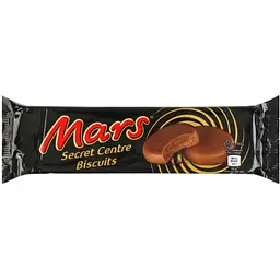 Печиво Mars Secret Centre в шоколаді 132 г