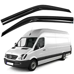 Дефлектори вікон ветровики Mercedes Sprinter W906 2006-2015 По Двері Скотч 3M SunPlex (SP-S-42-6)