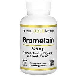Бромелайн Bromelain 620 mg 90 Capsules CGN vit0006449