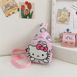 Сумочка-бананка Kuromi та її друзі, 1 відділення, регульований ремінець, C68986 (В асортименті) - мініатюра 5