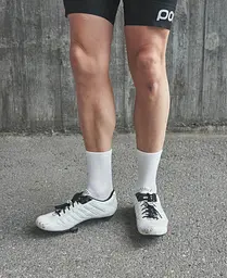 Термошкарпетки велосипедні POC Seize Sock Short 43-45 Білий - мініатюра 5