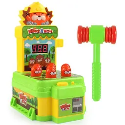 Настільна інтерактивна гра Ummi HF-1330A Whack A Mole Electric Green / Yellow