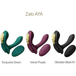 Смарт-вібратор у трусики Zalo - AYA Velvet Purple - мініатюра 8