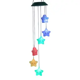 Світильник нічник Star Led Solar на сонячній батареї 16 режимів colors