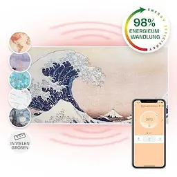 Інфрачервоний обігрівач Klarstein Wonderwall Air Art Smart 700Вт (10035130)