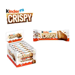 Упаковка шоколадних батончиків Kinder Crispy 34 г х 14 шт - мініатюра 2