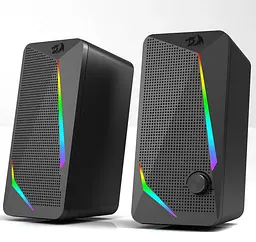 Акустичні колонки Redragon Waltz 2.0 GS510 (USB+3.5mm) (RMS 3Wx2) Чорний - мініатюра 2