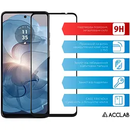 Скло захисне ACCLAB Full Glue MOTO G24 Power Black (1283126591778) - мініатюра 3