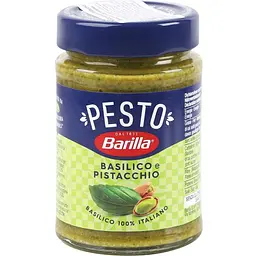Соус Barilla Pesto Basilico Pistacchio з базиліком та фісташками 190 г - мініатюра 2