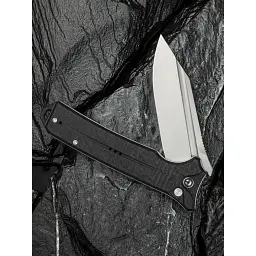 Ніж складаний туристичний Civivi Neurohaptic, (9.5 см) Nitro-V / G10 чорний - мініатюра 12