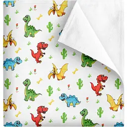 Пелюшка багаторазова Cosas непромокаюча Dino Baby 70х120 см (Diaper_DinoBabyColor_70x120)