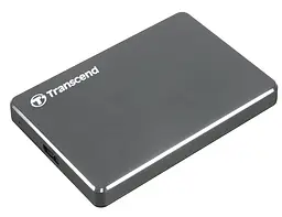 HDD накопичувач Transcend StoreJet 25C 1TB (TS1TSJ25C3N) USB 3.0 Iron Gray (6326162) - мініатюра 3