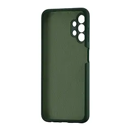 Чохол Silicone Case Samsung A13 4G (A135) Dark Green - мініатюра 2