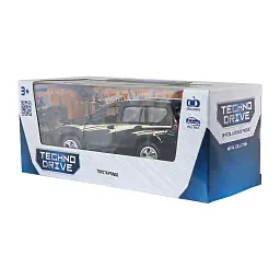 Автомодель – TOYOTA PRADO (чорний) - мініатюра 4
