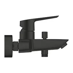 Набір змішувачів 3 в 1 для ванної кімнати Grohe QuickFix Start Black UA303301SQ, Чорний матовий - мініатюра 3