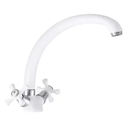 Змішувач для кухні white Mixxus Omega 273 MI2766 Білий матовий