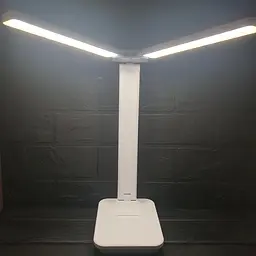 Настільна LED лампа з акумулятором Taigexin TGX-L7 з підставкою для телефону USB 6 ВТ Білий - мініатюра 6