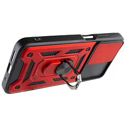 Чохол Ummi Camshield Serge Ring для Xiaomi Redmi 10 Червоний / Red - мініатюра 3