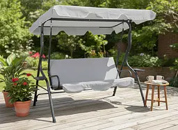 Садова гойдалка Garden Line Vip grey 170 x 110 x 153 см - мініатюра 2