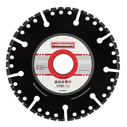 Диск діамантовий Multipurpose professional 125х1.2х3х22.23 Haisser