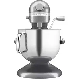 Планетарний міксер KitchenAid Artisan з підйомною чашею 6.6 л срібний медальон (5KSM70SHXEMS) - мініатюра 4
