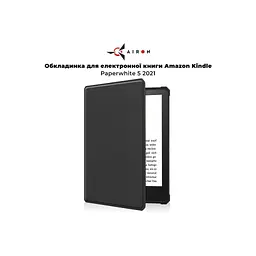 Чохол до електронної книги AirOn Premium Amazon Kindle Paperwhite 5 2021 black (6946795850191) - мініатюра 8