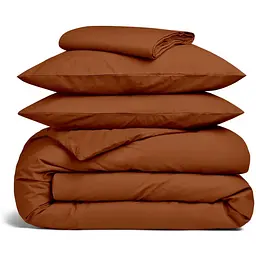 Комплект постільної білизни Cosas Cinnamon Євро варена бавовна кориця (122WashedCotton_Сinnamon_El-Сinnamon_200)