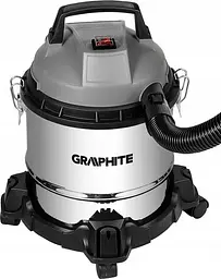 Пилосос професійний Graphite 800 Вт 12 кПа контейнер 12 л колеса - мініатюра 2