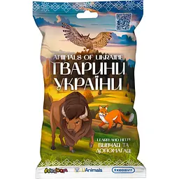 Набір стретч-іграшок у вигляді тварини #sbabam Тварини України 12 шт. (1/CN25-CDU) - мініатюра 2