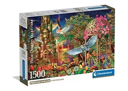 Пазл Clementoni High Quality Collection: Фантастичний лісовий сад, Чіро Маркетті (High Quality Collection - Woodland Fantasy Garden Puzzle - 1500 pcs.), 1500 ел. (31741)